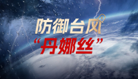 防御台风“丹娜丝”