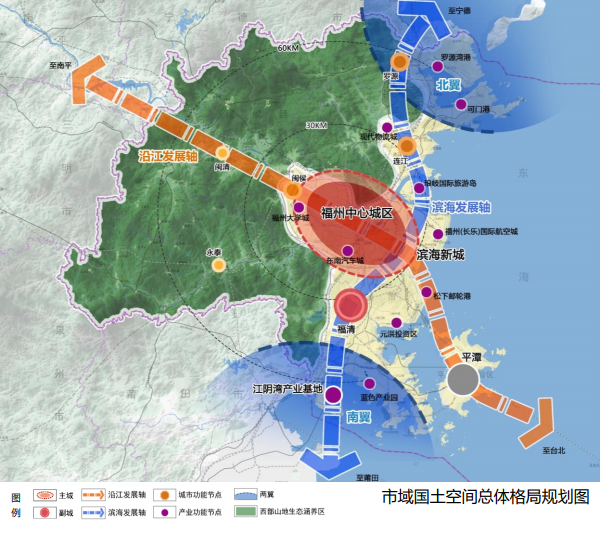 閩侯連江8個鎮納入中心城區福州重磅規劃公示